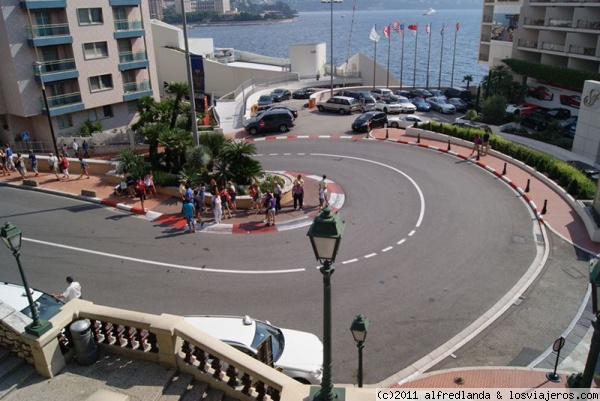 Monaco. Curva Fórmula 1
Famosa curva de fórmula 1
