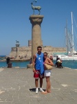 Cruise. Rhodes. Colossus of Rhodes