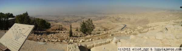 La tierra prometida, Monte Nebo, Madaba
