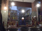 Vendedor de frutos secos, zoco de Marrakech