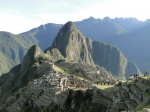 machu pichu, 9 am from the house of the caretaker