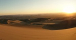 atardece en el desierto de Huacachina