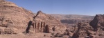 el monasterio, Wadi Musa - Petra
Wadi, Musa, Petra, Vista, monasterio, panoramica, desde, alto, colina