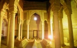 Habitacion de las 12 columnas, Tumbas Saadí, Marruecos