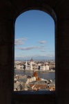 Vista del parlamento desde Buda
Budapest bastion pescadores parlamento