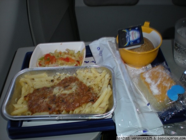 Comida de avion
a punta cana
