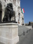 Entrada al Parlamento Húngaro, Budapest