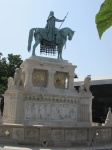 Estatua de San Esteban I, rey de Hungría, Bastión de los Pescadores, Budapest