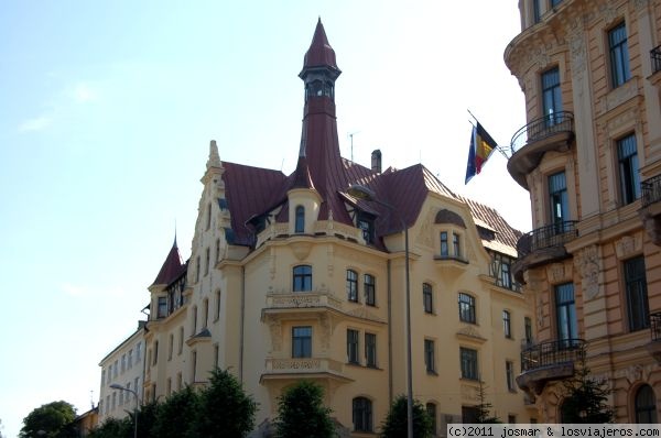 Edificio singular. Riga
Uno mas de tantos y tantos bellos edificios de Riga
