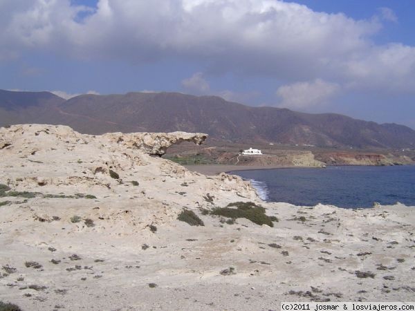 Playa de Los Escullos (Almeria)
Playa duna fósil en Parque Natural Cabo de Gata (Almería)
