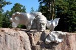 Busto Jean Sibelius. Helsinki