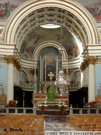 La Rotonda (Mosta)
Altar mayor.
