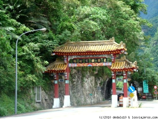 Parque Taroko.- Hualian (Taiwa)
Entrada al parque nacional de Taroko en Hualian (Taiwan)

