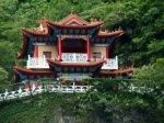 Shrine in Taroko National Park Hualien .-