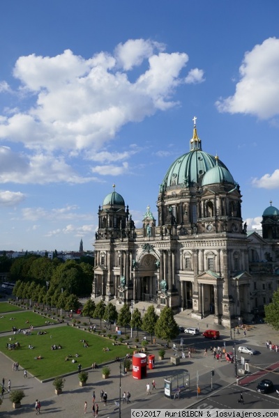 Catedral de Berlín
Vista de la catedral de Berlín desde la Humboldt Box
