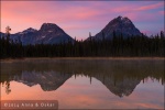 Amanecer en Leach Lake - Jasper National Park, Alberta (Canadá)