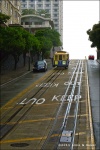 Calles empinadas en la colina de Nob Hill - San Francisco