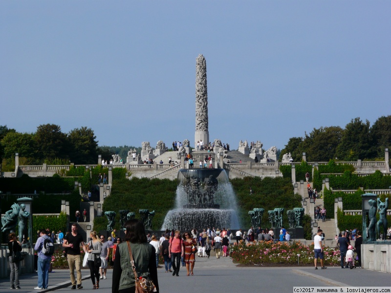 ESCAPADA A OSLO - Blogs de Noruega - EL PARQUE DE ESCULTURAS DE VIGELAND (2)