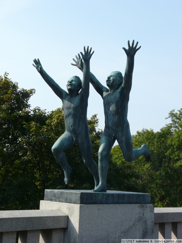 ESCAPADA A OSLO - Blogs de Noruega - EL PARQUE DE ESCULTURAS DE VIGELAND (3)