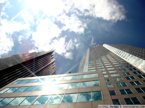 El cielo de Toronto
Edificios del Centro de Negocios en Toronto
