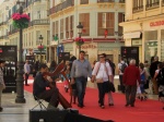 Calle Larios in Malaga, music center