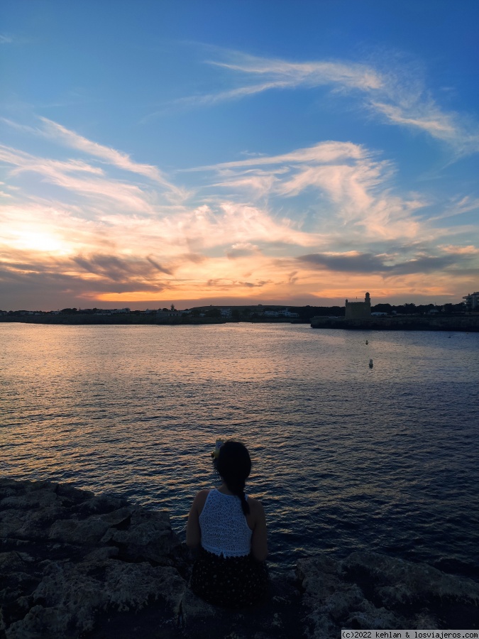 Menorca low cost en coche (4 días) - Blogs de España - 2o día: Cala Turqueta, Cala Escorxada, Cala en Brut, Sa posta de sol (5)