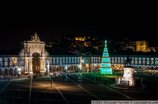 Plaza del Comercio. Lisboa
Navidad en la Plaza del Comercio
