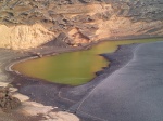 Lago de los clicos. Lanzarote