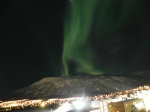 Aurora Boreal sobre Tromso (Ártico Noruego)