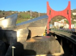 Puente de la Salve y el Guggenheim Bilbao