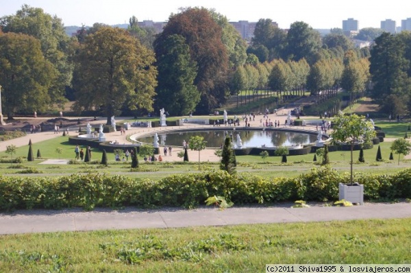 Jardines de Sanssouci de Potsdam
El bello jardín ocupa una parte de las 287 hectáreas del parque Sanssouci.

