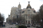 Alcalá y Gran Vía de Madrid
Metrópolis Madrid España Spain