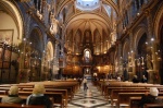 Interior de la basílica de Montserrat (Barcelona)
Basílica Montserrat España Spain