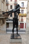 Escultura daliniana en Figueres (Girona)