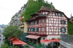 Edificios en el paseo de Lucerna
Lucerna Suiza Switzerland