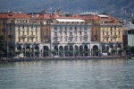 Edificios en el lungolago de Lugano
Lugano Suiza Switzerland