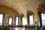 Sala de recepción dorada de Palacio de Invierno - San Petersburgo