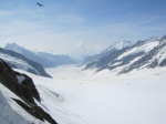 Vista del Glaciar Aletsch