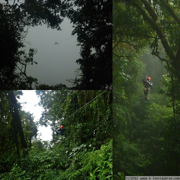 Canopy Monteverde
Espectacular canopy con el cable Superman, vas enganchado por la espalda, 1Km de cable y a 60mts de altura
