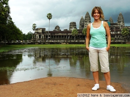 angkor wat
fuera del templo
