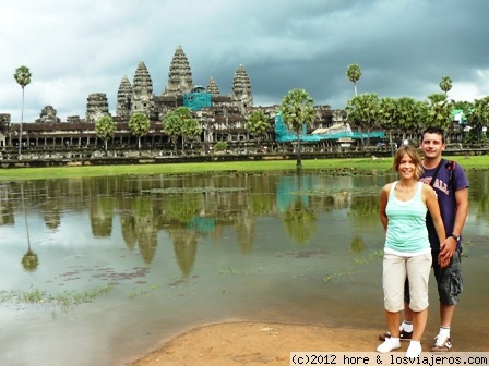 angkor wat
reflejos en el agua
