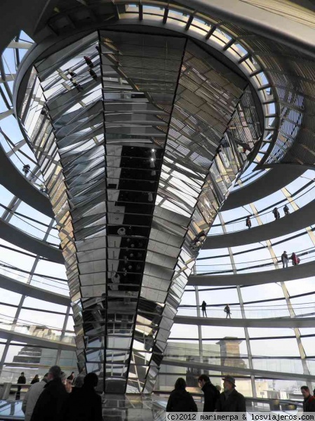 Cúpula del Reichstag - Berlín
Cúpula del edificio del Parlamento alemán, obra de Norman Foster
