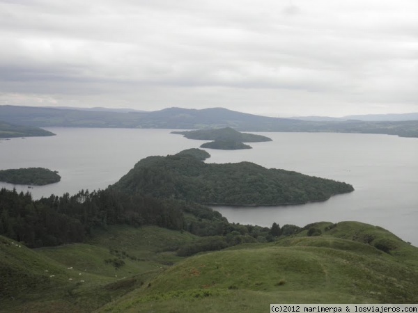 Islas del Lago Lomond - Escocia
Islas del Lago Lomond desde la cima de Conic Hill
