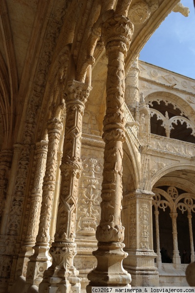 Monasterio de los Jerónimos - Lisboa
Claustro del Monasterio de los Jerónimos, máximo exponente del estilo manuelino.

