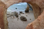 Algar en la costa de Portimão - Algarve