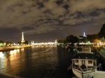 El Sena de noche
Sena, Río, París, noche, paso