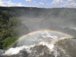 Arcoiris sobre las Cataratas de Iguazú