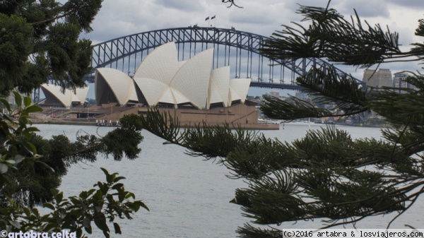 Sydney
Mirador desde donde se ve el Harbour Bridge y la Opera House
