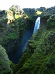 Cascada secreta de Islandia