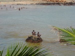 Senegal - Dakar - boys on the beach Terrou-bi